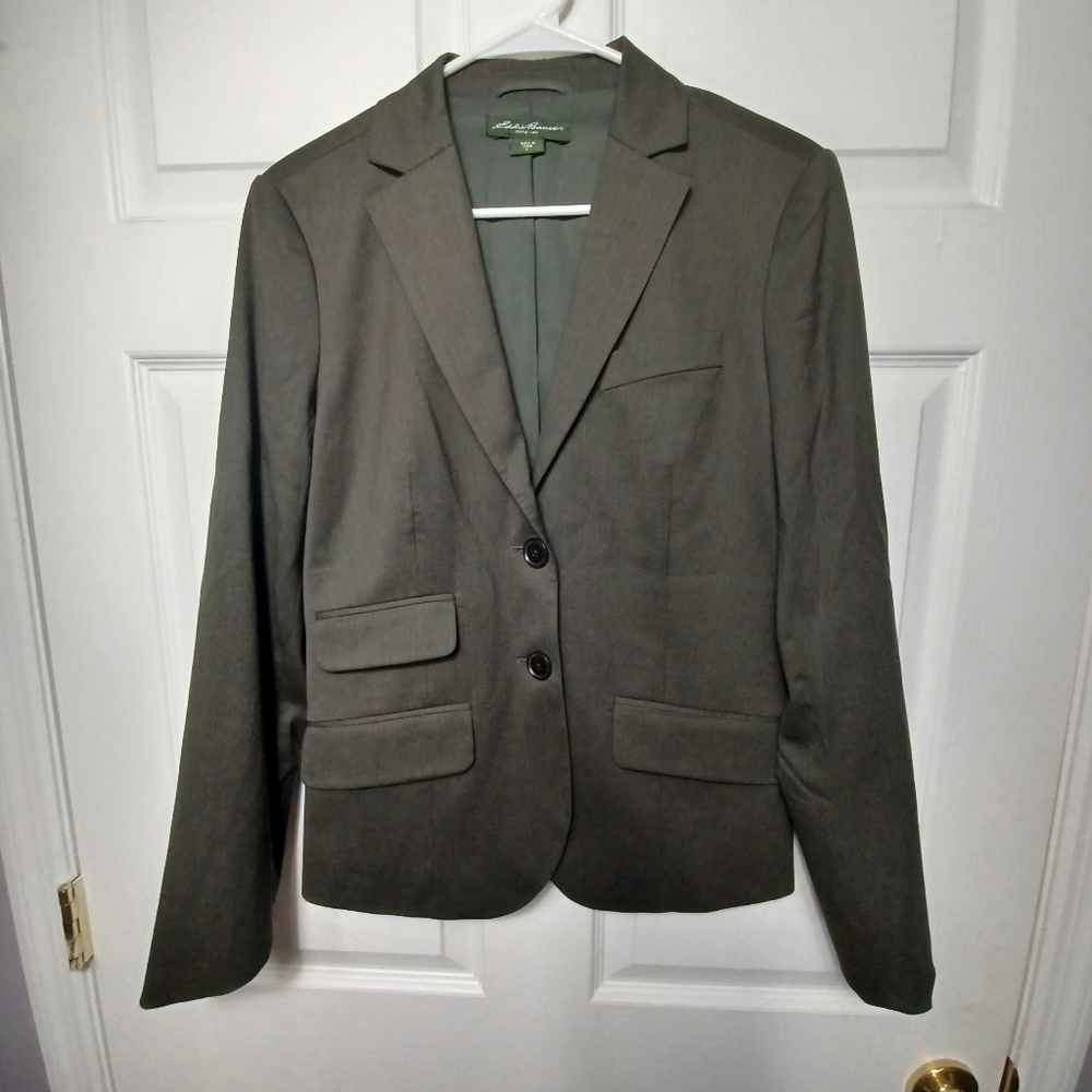 Eddie Bauer Blazer Green Sz4
